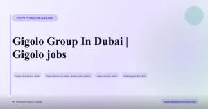 Gigolo Group in Dubai networking event