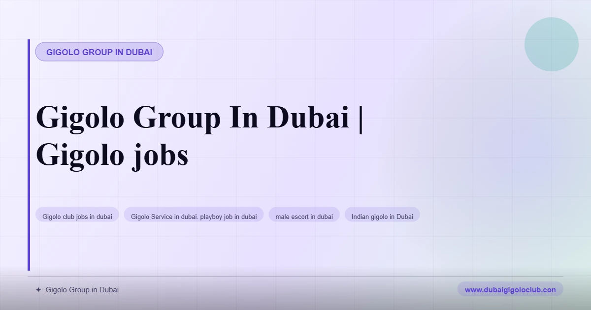 Gigolo Group in Dubai networking event