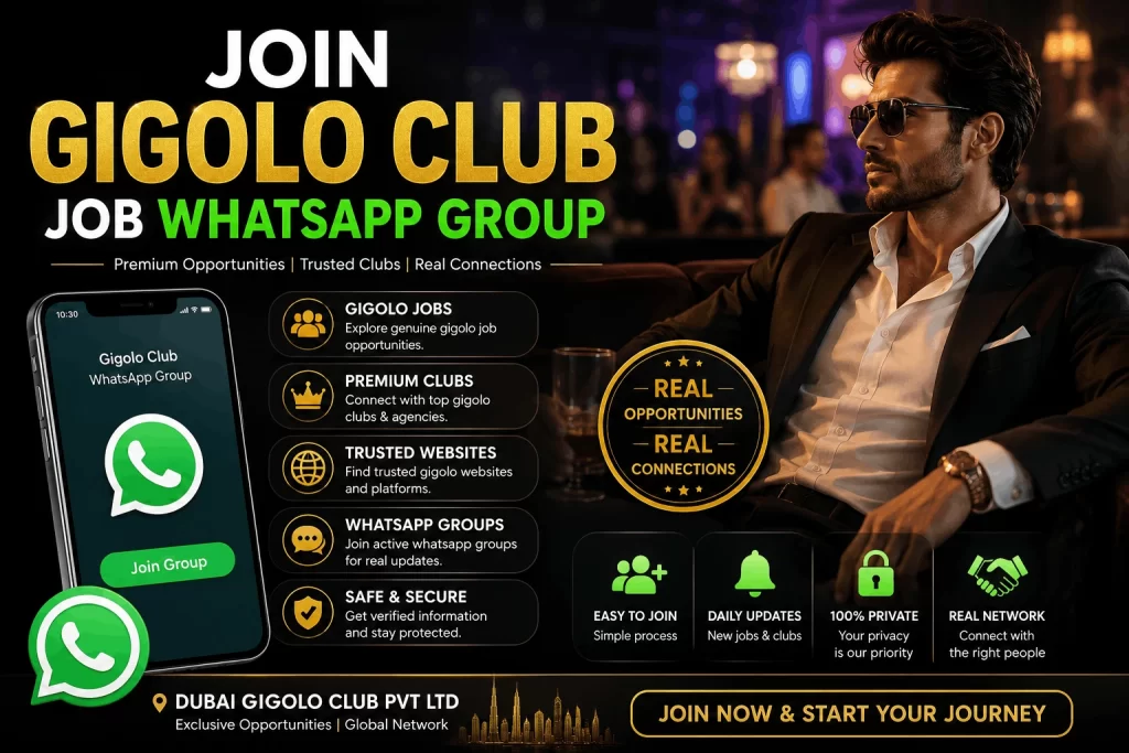 Gigolo Club Job WhatsApp Group