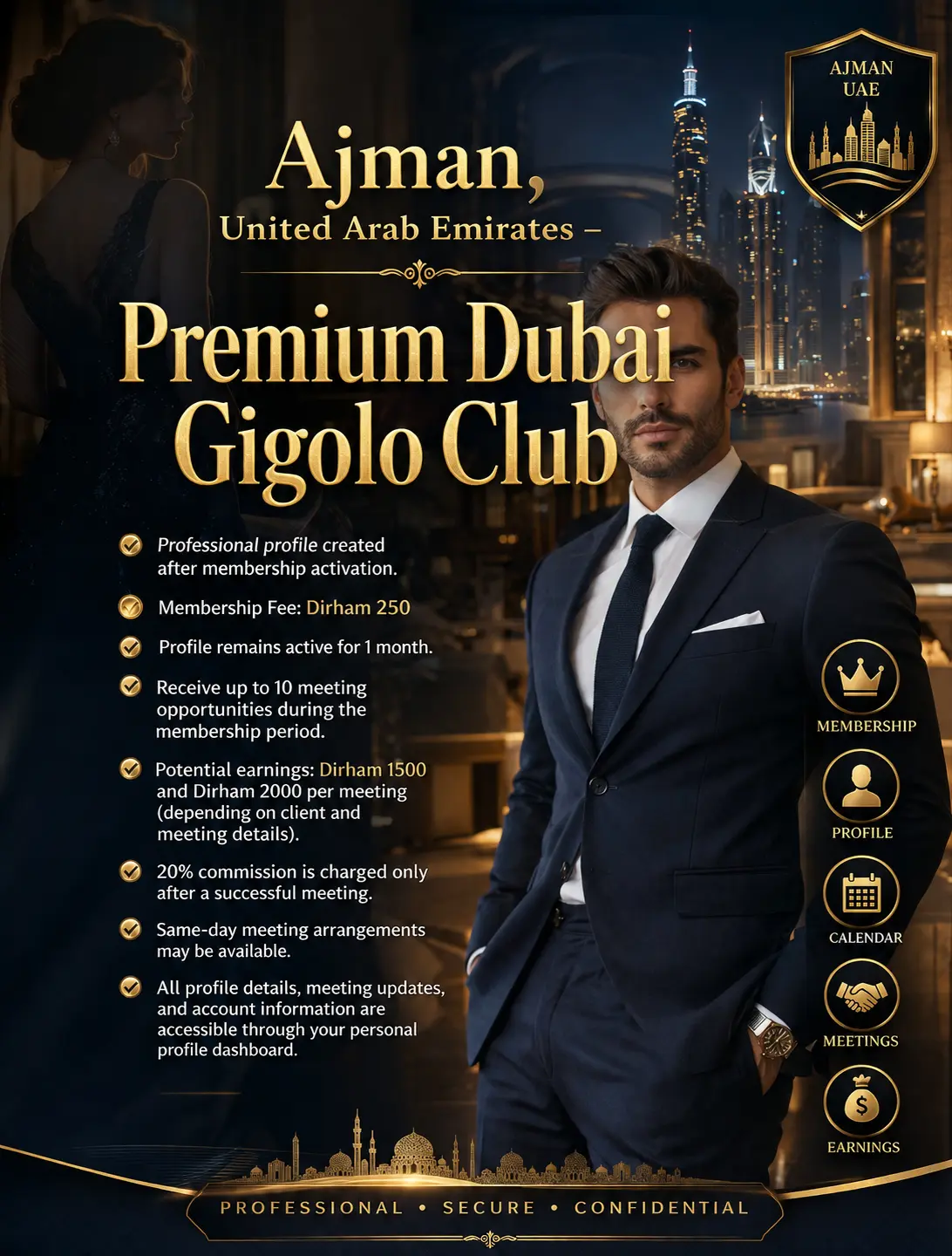Gigolo Jobs in Ajman